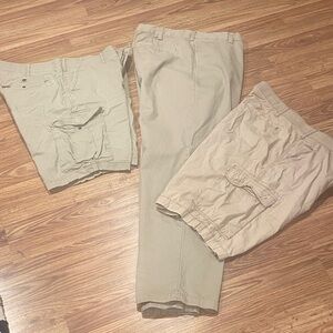 Apt 9 Men's Casual Pants - Sonoma Horus Beige and Khaki